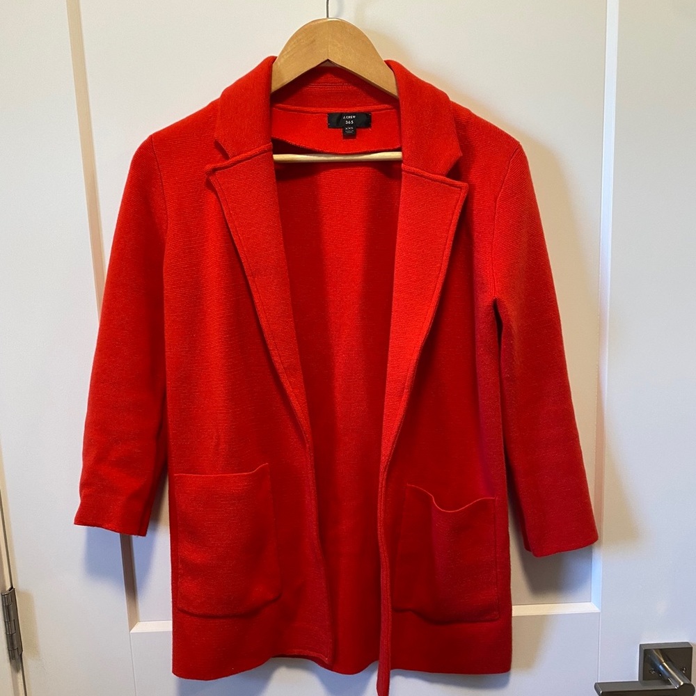 Jcrew sweater coatigan size xxs